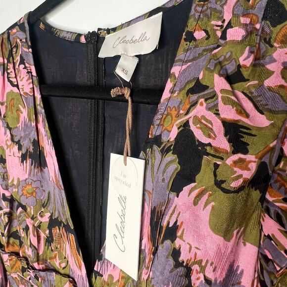 Cleobella Long Sleeve Mini Dress Size XS - Picture 7 of 8